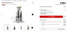 PRINCESS 202045 Easy Fill sapcentrifuge, Ophalen of Verzenden, Nieuw, Sapcentrifuge