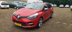 Renault Clio 1.2 TCE 88KW Estate Automaat EDC 2013 Rood, Auto's, Renault, Euro 6, 4 cilinders, 120 pk, 1099 kg