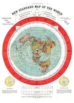 Gleason's map & andere Flat Earth posters platte aarde kaart, Ophalen of Verzenden, Nieuw, A1 t/m A3, Overige onderwerpen