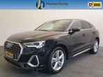 Audi Q3 Sportback 35 TFSI S-Line Alcantara/leder, Virtual co, Auto's, Audi, 15 km/l, 4 cilinders, 1505 kg, Zwart
