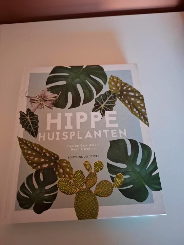 Sophia Kaplan - Hippe huisplanten, Boeken, Natuur, Zo goed als nieuw, Bloemen, Planten en Bomen, Ophalen of Verzenden