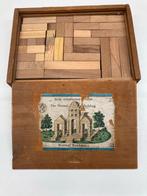 Vintage Normal Baukasten Houten Blokken Bouwdoos, Antiek en Kunst, Antiek | Speelgoed, Ophalen