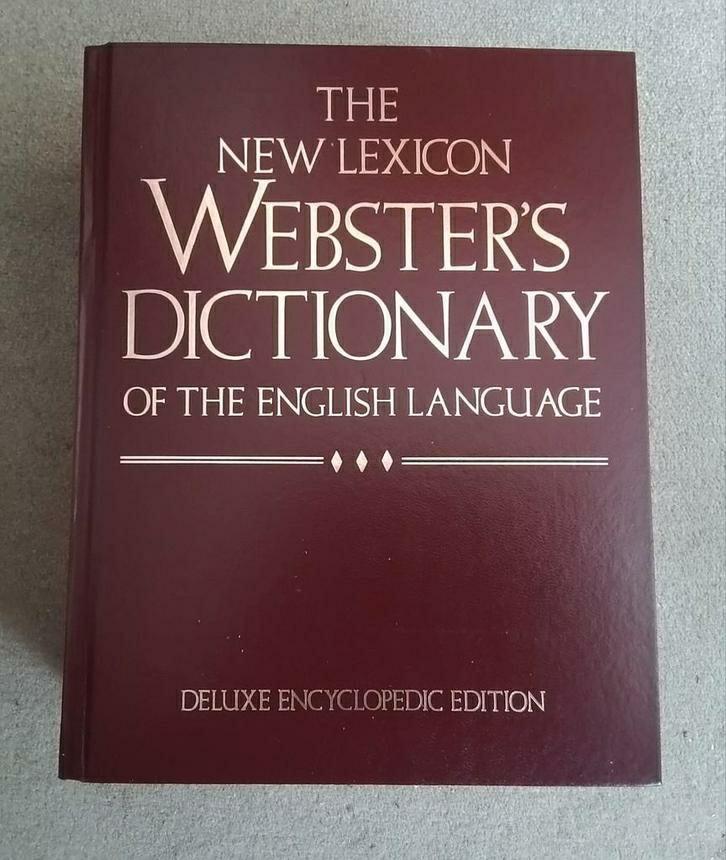 Webster Dictionary, Boeken, Ophalen, Zo goed als nieuw