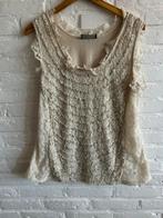 Twinset Simona Barbieri Top, Maat 38/40 (M), Twinset, Beige, Ophalen of Verzenden