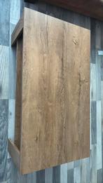 Mooie Houten Tafel 110cm x 60cm (hoogte 45cm, Ophalen, Gebruikt, 100 tot 150 cm, 50 tot 100 cm