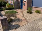 Grind / stenen voortuin ongeveer 20m2, Tuin en Terras, Grind, Keien en Split, Ophalen, Gebruikt, Overige materialen, Grind