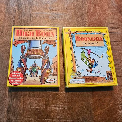 Boonanza plus uitbreiding high bohn, Hobby en Vrije tijd, Gezelschapsspellen | Kaartspellen, Zo goed als nieuw, Ophalen of Verzenden