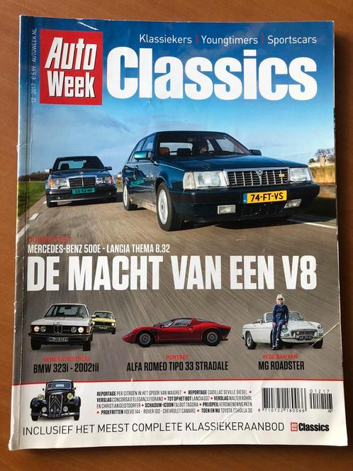 Autoweek Classics - nummer 12 2017, Boeken, Auto's | Folders en Tijdschriften, Gelezen, Algemeen, Ophalen