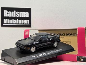 Toyota Celica GT-R 1987 - Zwart - 1:43 DISM beschikbaar voor biedingen