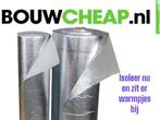Alkreflex 1.50x50mtr op rol nu€.120.00 per rol., Doe-het-zelf en Verbouw, Isolatie en Afdichting, Ophalen of Verzenden, Nieuw