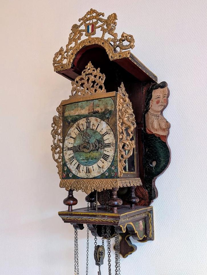 FRIESE STOELKLOK, Antiek en Kunst, Antiek | Klokken, Ophalen