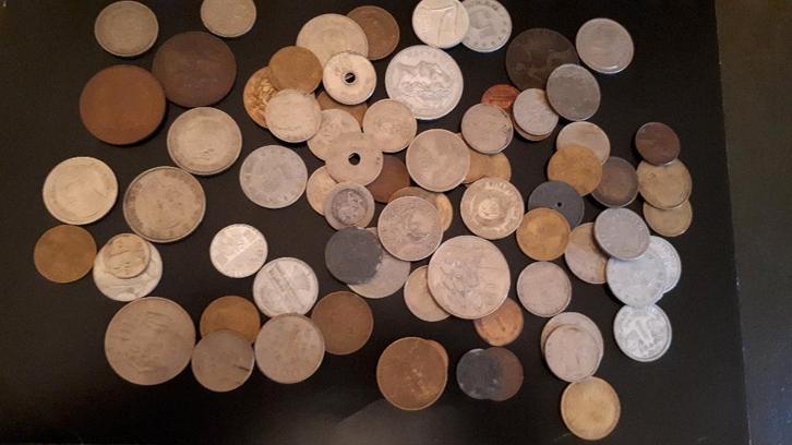 77 buitenlandse munten diverse landen ook (zeer) oude, Postzegels en Munten, Munten en Bankbiljetten | Verzamelingen, Munten, Buitenland