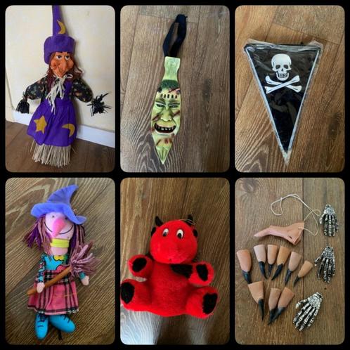 Leuke griezel artikelen: heksenbezem, heks, spin, pop etc, Hobby en Vrije tijd, Feestartikelen, Nieuw, Feestartikel, Halloween of Griezel