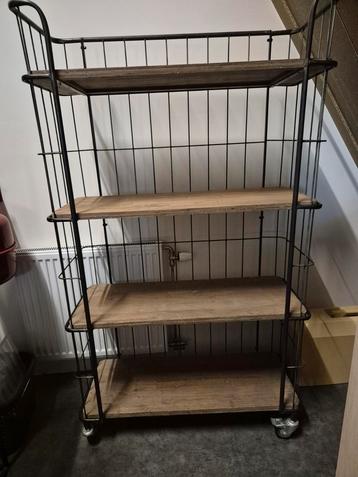BePureHome Trolleykast - Industriële Stijl beschikbaar voor biedingen