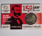 België 2014 - 2 Euromunt Rode Kruis Coincard, Ophalen of Verzenden, België, 2 euro, Losse munt