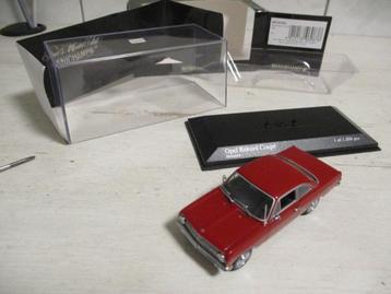  Minichamps Opel Rekord A Coupe Red 1962 Schaal 1:43 beschikbaar voor biedingen
