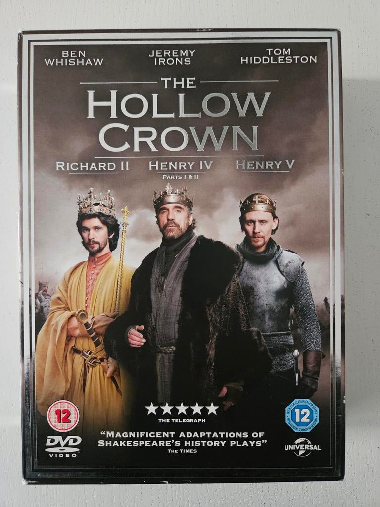 UK-IMPORT: The Hollow Crown - Boxset DVD, Cd's en Dvd's, Dvd's | Tv en Series, Vanaf 12 jaar, Ophalen of Verzenden, Zo goed als nieuw