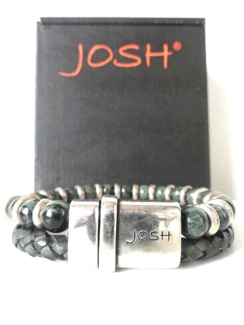 NIeuwe Josh heren armband, Sieraden, Tassen en Uiterlijk, Armbanden, Nieuw, Leer, Bruin, Verzenden