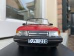 1:18 Saab 900 Cabrio rood 1987 NEO Scale Models / JJTOP, Hobby en Vrije tijd, Modelauto's | 1:18, Overige merken, Ophalen of Verzenden