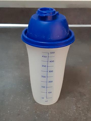 Tupperware quickshaker 500 ml blauw beschikbaar voor biedingen