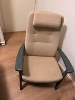 Retro scandinavisch design relaxfauteuil, Huis en Inrichting, Fauteuils, Ophalen, 75 tot 100 cm, Zo goed als nieuw, Stof