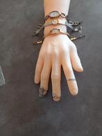 zilveren ringen gemerkt en vintage horloges, Gebruikt, Ophalen of Verzenden, 17 tot 18, Dame