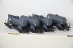 4 liliput tankwagons HO, Hobby en Vrije tijd, Modeltreinen | H0, Gelijkstroom of Wisselstroom, Gebruikt, Ophalen of Verzenden