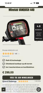 Metaal Detector Vanquish 440 Minelab, Ophalen of Verzenden, Zo goed als nieuw