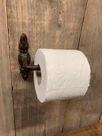 Gietijzeren toiletrolhouder keukenrolhouder haken enz, Verzenden, Zo goed als nieuw