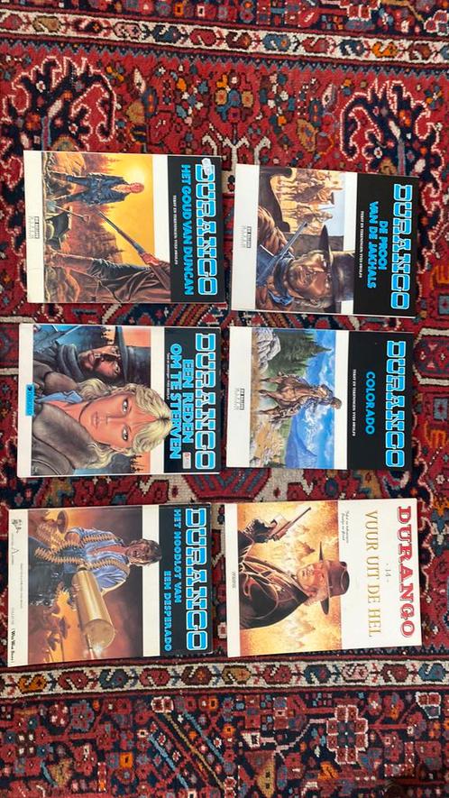 Durango - Yves Swolfs - 12 albums, Boeken, Stripboeken, Gelezen, Meerdere stripboeken, Ophalen of Verzenden
