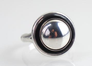 Zilveren ring Niels Erik From, ca. 1970 beschikbaar voor biedingen