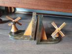 2 houten boekensteunen molen, Antiek en Kunst, Ophalen of Verzenden