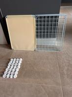 Klein dieren afrastering hek, bench, Ophalen of Verzenden, Zo goed als nieuw