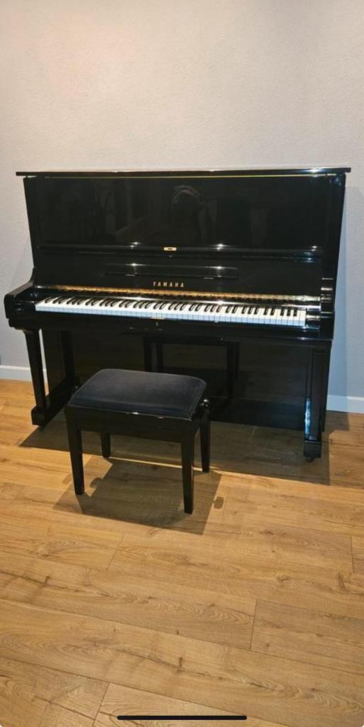 Yamaha U3H piano, Muziek en Instrumenten, Piano's, Zo goed als nieuw, Zwart, Ophalen