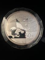 China panda 150 gram silver (5 oz) proof 2016, Ophalen of Verzenden, Zilver