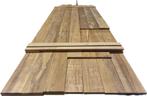 Hardhouten planken geschaafd 1.8x14.0 cm - nr: hp117, Ophalen, Nieuw, Planken, Hardhout