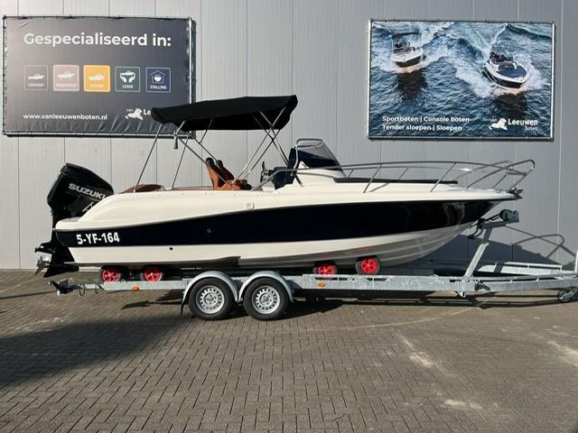 RAJO 730 | 250PK SUZUKI | Weekend kap | Vaarklaar!, Watersport en Boten, Vis- en Consoleboten, Zo goed als nieuw, 70 pk of meer
