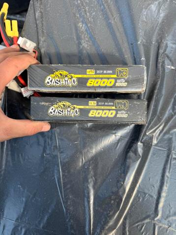 2x 3s 8000 mah lipo genace beschikbaar voor biedingen