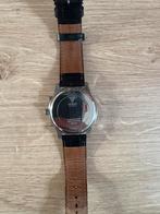 Guess Herenhorloge - Leren Band - 44mm, Sieraden, Tassen en Uiterlijk, Horloges | Heren, Overige merken, Staal, Polshorloge, Ophalen of Verzenden