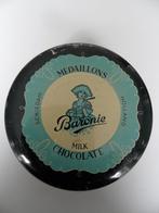 Baronie chocolade fabriek Schiedam medaillons blikje, Verzamelen, Merken en Reclamevoorwerpen, Verzenden, Gebruikt, Verpakking