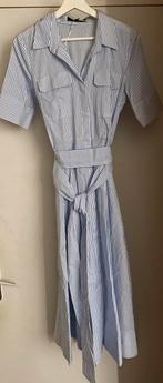 Zara  popeline overhemdjurk, Kleding | Dames, Jurken, Blauw, Zara, Nieuw, Ophalen of Verzenden