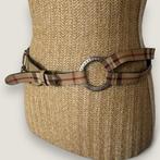 Burberry London haymarket check riem, Kleding | Dames, Ophalen of Verzenden, Burberry London, Gedragen, Overige kleuren