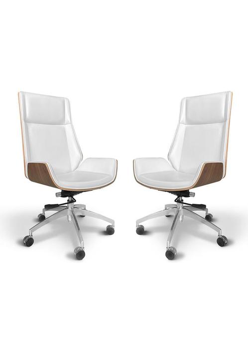 Ohno Charles CLP Varel Bureaustoel Wit 2 voor €300, Huis en Inrichting, Bureaustoelen, Nieuw, Bureaustoel, Overige kleuren, Ergonomisch