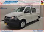 Volkswagen Transporter 2.0TDI L2/H1 Dubbele Cabine Euro 6!, Auto's, Voorwielaandrijving, Gebruikt, Euro 6, 4 cilinders