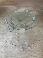 Salontafel, uitrolbaar, D.Tec design, glas, Ophalen, Gebruikt, 100 tot 150 cm, Design