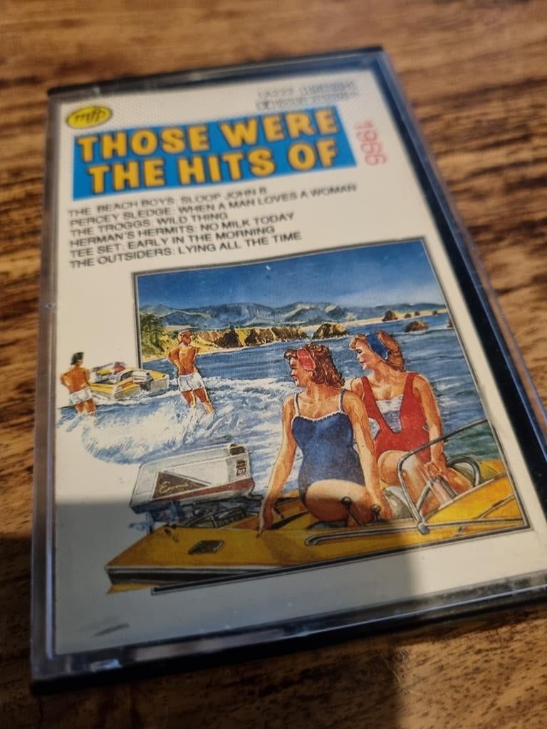 Cassetteband - Those Were The Hits Of 1966, Gebruikt, 1 bandje, Ophalen of Verzenden, Origineel