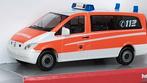 Mercedes Benz Vito Feuerwehr 1:87 H0 Herpa Pol, Leonrodstrasse 46 47 Dietenhoven, Verzenden, Cars@herpa.de, Nieuw