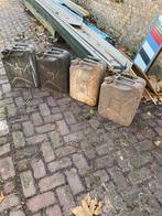 Antieke jerrycan’s vier stuks ., Antiek en Kunst, Antiek | Gereedschap en Instrumenten, Ophalen of Verzenden