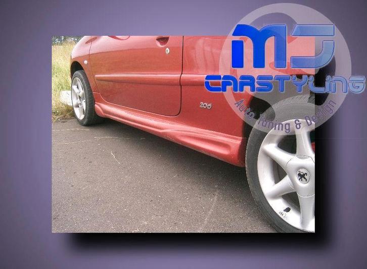 Peugeot 206 - Sideskirts II, Auto diversen, Tuning en Styling, Ophalen of Verzenden