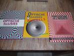 3 Boeken Optische illusies., Ophalen of Verzenden